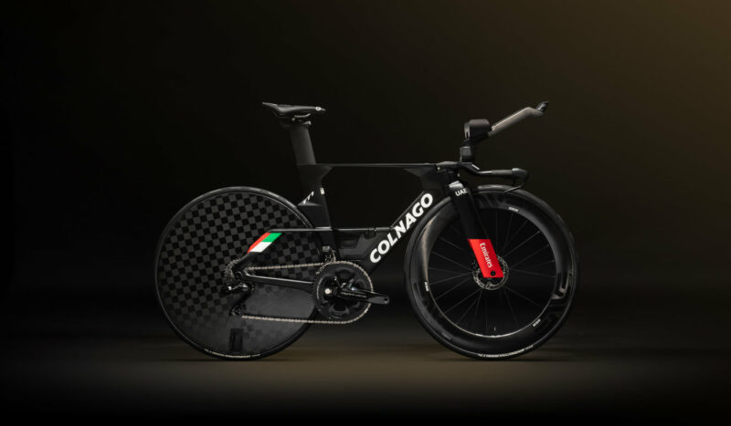 Colnago TT1 Frame kit + high stack handlebars
